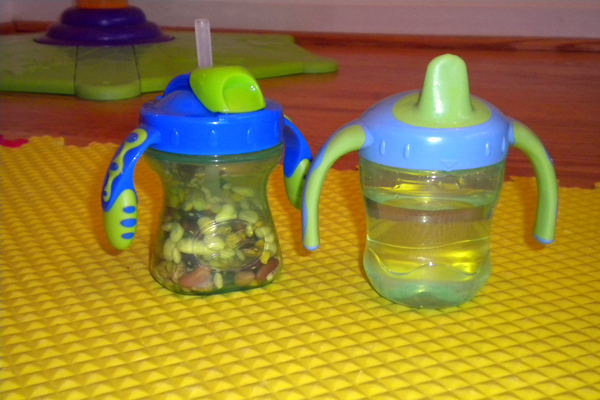 Two sippy cups